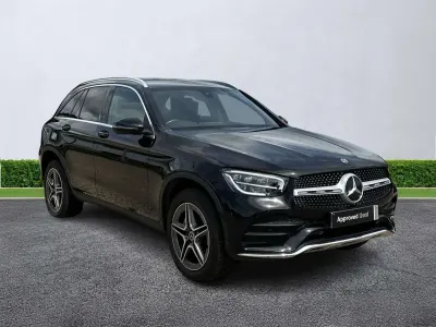 Used Mercedes GLC300e AMG line 2022 Black Estate