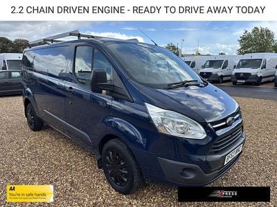 Blue Used 2013 Ford Transit Custom Trend Van | £6,950 (A bit pricey)