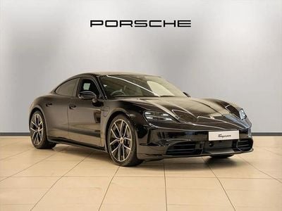 Black New 2025 Porsche Taycan Black Edition Sedan | £89,990 (Expensive)