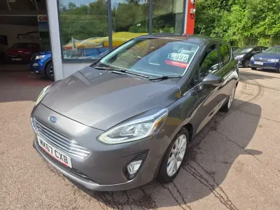 Used Ford Fiesta Titanium 2018 Grey Hatchback