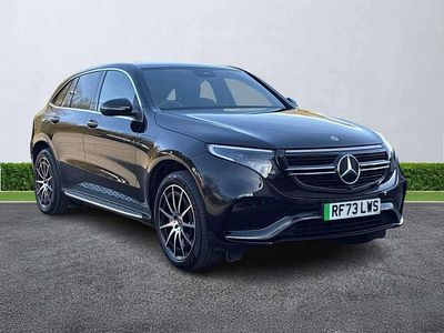 Used Mercedes EQC400 AMG line 300 kW (408 HP) 2023 Black SUV