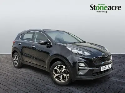 Used Kia Sportage 130 HP (95 kW) 2021 Black SUV