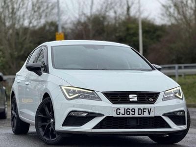 Used Seat Leon Black Edition 150 HP (110 kW) 2020 White Hatchback