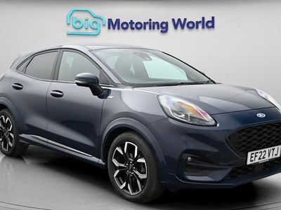Begagnad Ford Puma ST-Line X 125 HK (91 kW) 2022 Blå SUV
