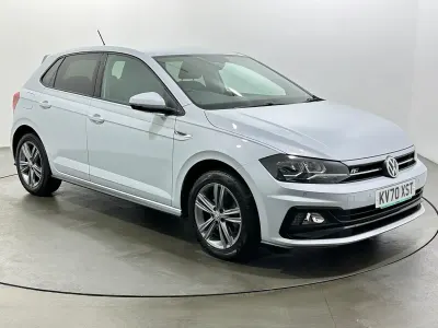 Used VW Polo R-line 116 HP (85 kW) 2020 Silver Hatchback