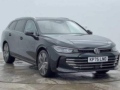 Black New 2025 VW Passat Elegance Estate | £36,990 (Fair price)