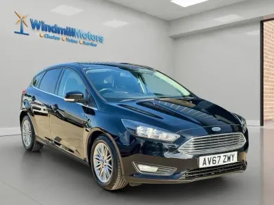 Used Ford Focus Zetec 2018 Black Hatchback