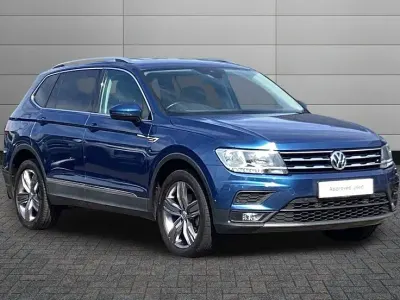 Used VW Tiguan Allspace Match 150 HP (110 kW) 2019 Blue SUV