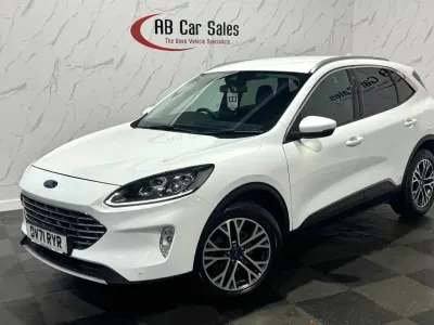 Used Ford Kuga Titanium 120 HP (88 kW) 2021 White SUV