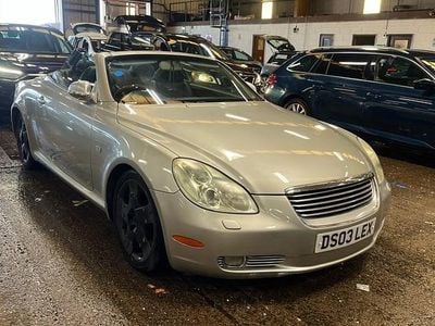Used Lexus SC430 2003 Silver Cabriolet