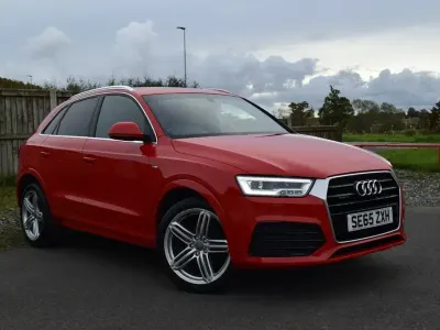Used Audi Q3 S-line plus 150 HP (110 kW) 2016 Red SUV
