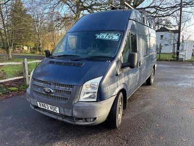 Blue Used 2013 Ford Transit Van | £6,795 (Fair price)