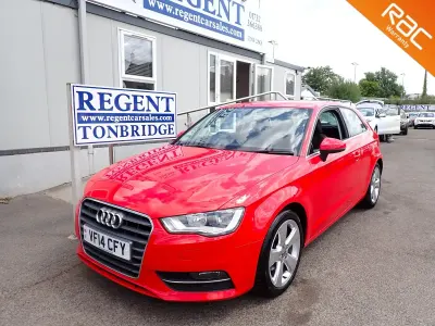 Used Audi A3 Sport 125 HP (91 kW) 2014 Red Hatchback