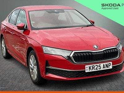 Used Skoda Octavia SE L 110 HP (80 kW) 2025 Velvet red metallic Hatchback