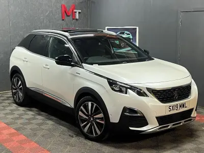 Used Peugeot 3008 GT-line 130 HP (95 kW) 2019 White SUV