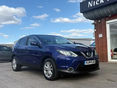 Used Nissan Qashqai Acenta Premium 110 HP (80 kW) 2014 Blue SUV