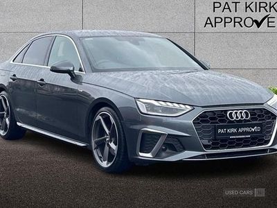 Used Audi A4 S-Line 163 HP (119 kW) 2021 Grey Sedan