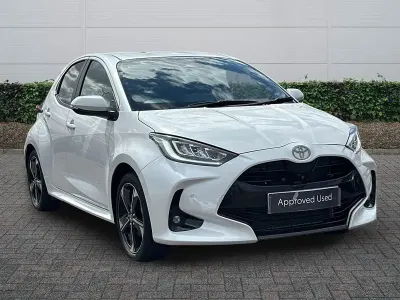 Used Toyota Yaris 2025 White Hatchback