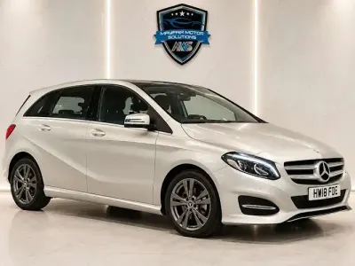 Used Mercedes B180 Exclusive 122 HP (89 kW) 2018 Silver Hatchback