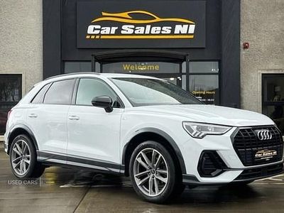 Used Audi Q3 Black Edition 150 HP (110 kW) 2022 White SUV