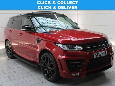 Second-hand Land Rover Range Rover Sport HSE Dynamic 306 CP (225 kW) 2015 Roșu SUV