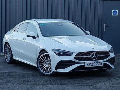 Used Mercedes CLA220 AMG Line Premium 190 HP (139 kW) 2025 White Sedan