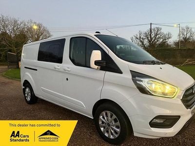 White Used 2020 Ford Transit Custom Limited Van | £16,490 (Fair price)