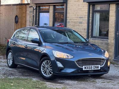 Blue Used 2018 Ford Focus Titanium Hatchback | £5,290