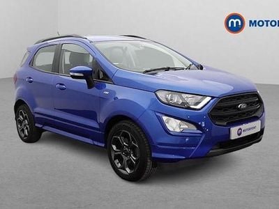 Used Ford Ecosport ST-Line 125 HP (91 kW) 2021 Blue SUV