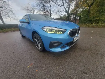Begagnad BMW 218 Sport Line 2021 Blå Sportkupé