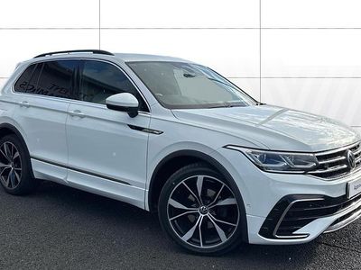 Used VW Tiguan R-line 150 HP (110 kW) 2021 White SUV