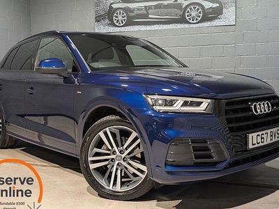 Used Audi Q5 S-Line 252 HP (185 kW) 2017 Blue SUV