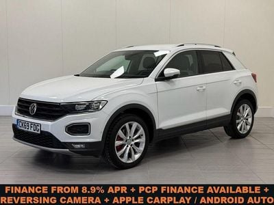 Used VW T-Roc SEL 150 HP (110 kW) 2019 White SUV