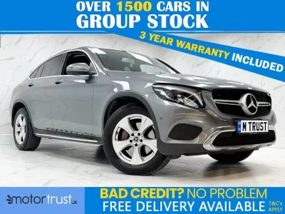 Used Mercedes GLC250 204 HP (150 kW) 2017 Grey Coupe
