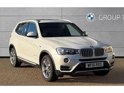 White Used 2015 BMW X3 xLine SUV | £16,995 (A bit pricey)