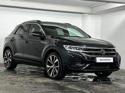 Black Used 2023 VW T-Roc R-line SUV | £23,595 (Fair price)