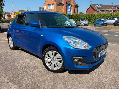 Used Suzuki Swift SZ-T 111 HP (81 kW) 2018 Blue Hatchback