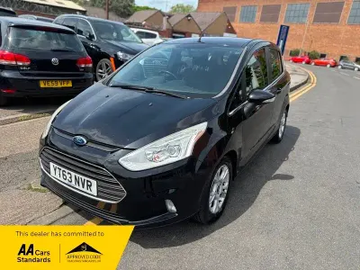 Used Ford B-MAX Zetec 105 HP (77 kW) 2013 Black MPV