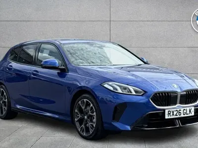 Used BMW 120 M Sport 168 HP (123 kW) 2026 Blue Hatchback