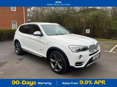 Begagnad BMW X3 xLine 190 HK (139 kW) 2016 Vit SUV