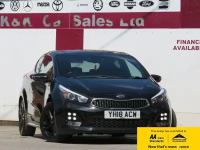 Used Kia ProCeed GT-Line S 136 HP (100 kW) 2018 Black Hatchback