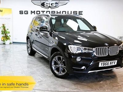 Black Used 2017 BMW X3 xLine SUV | £15,495 (Fair price)