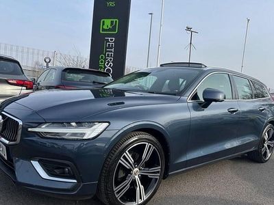 Used Volvo V60 Inscription 150 HP (110 kW) 2018 Blue Estate