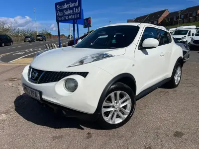 Used Nissan Juke Acenta 110 HP (80 kW) 2013 White SUV