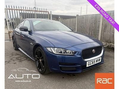 Used Jaguar XE R-Sport 180 HP (132 kW) 2015 Blue Sedan
