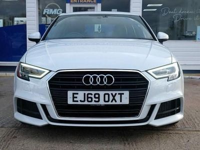 Used Audi A3 Sportback S-Line 114 HP (83 kW) 2019 White Hatchback