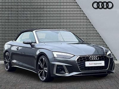 Used Audi A5 Cabriolet Comfort 204 HP (150 kW) 2022 Grey Cabriolet