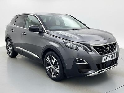 Grey Used 2017 Peugeot 3008 GT-line Hatchback | £9,911 (Fair price)