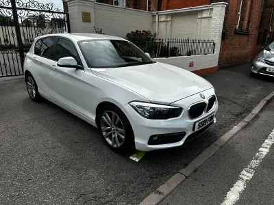 Used BMW 118 Sport Line 2019 White Hatchback