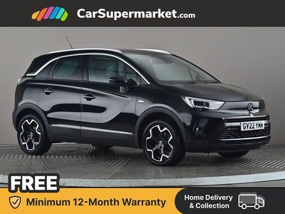 Used Vauxhall Crossland Ultimate 130 HP (95 kW) 2022 Black SUV